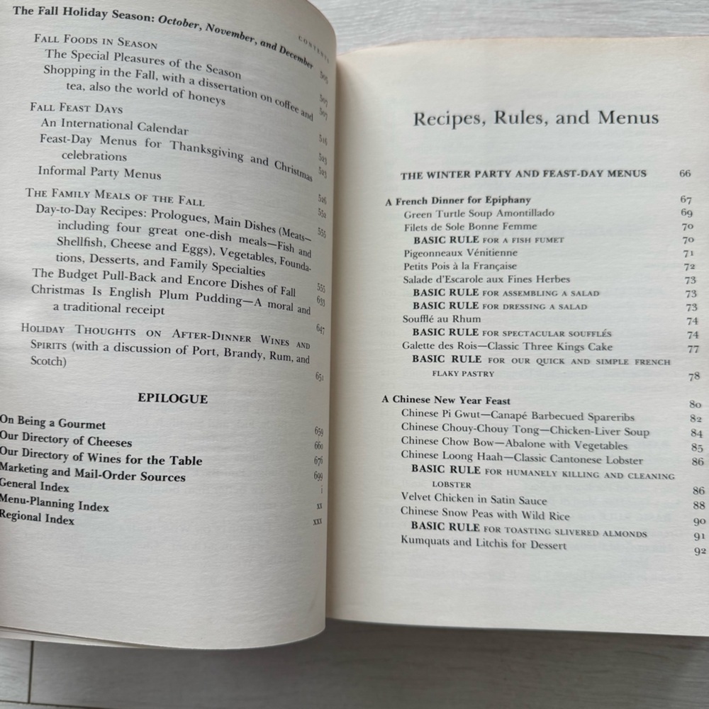 Vintage Feasts for All Seasons Cook Book 1976 Hardcover - Picture 5 of 12